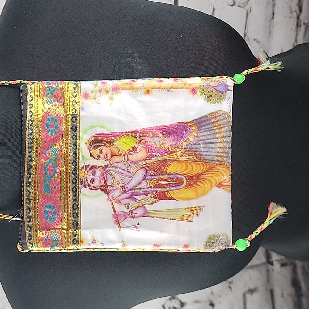 Divine Print Crossbody Bag